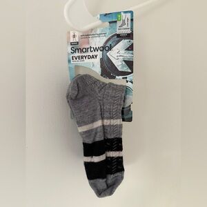 Smartwool Everyday Men's Casual Gray and Black Socks